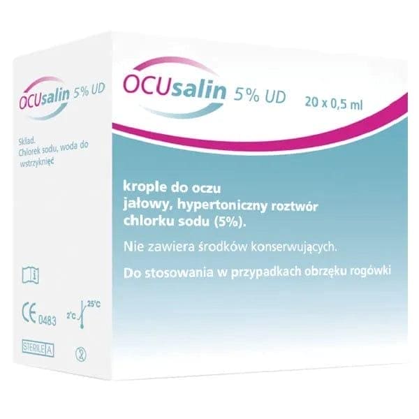 Ocusalin 5% UD eye drops, after cataract surgery, gonioscopy UK