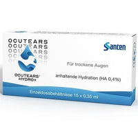 OCUTEARS Hydro + eye drops single dose pipettes 15X0.35 ml UK