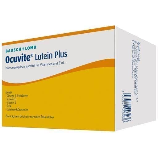OCUVITE Lutein Plus capsules 180 pcs lutein and zeaxanthin UK