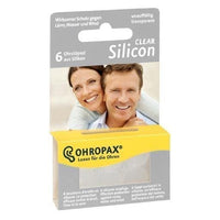 OHROPAX Silicon Clear earplugs UK