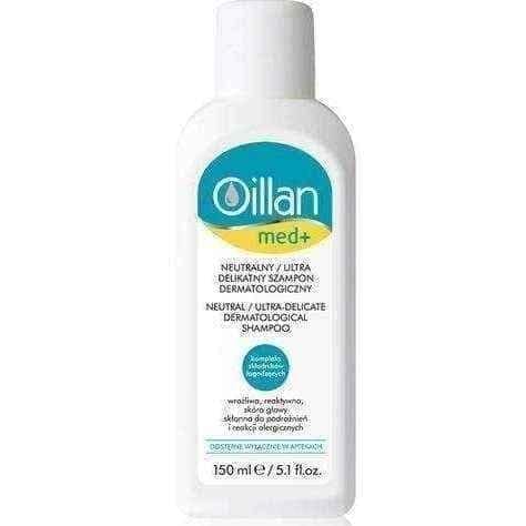 OILLAN Med+ Neutral ultra-delicate dermatologist shampoo 150ml UK