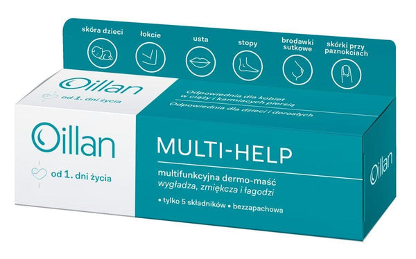 Oillan polska, oillan baby uk, Multi-Help Multifunctional dermo-ointment UK
