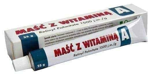 Ointment with vitamin A 25g UK