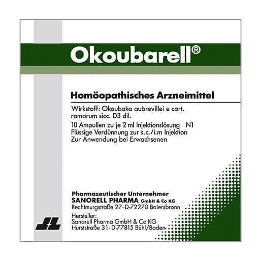 OKOUBARELL ampoules 10X2 ml okoubaka aubrevillei homeopathy UK