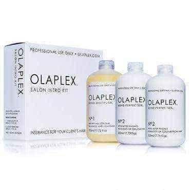 Olaplex Gift Set 525ml Bond Multiplier No.1 + 2 x 525ml Bond Perfector No.2 + Applicator UK