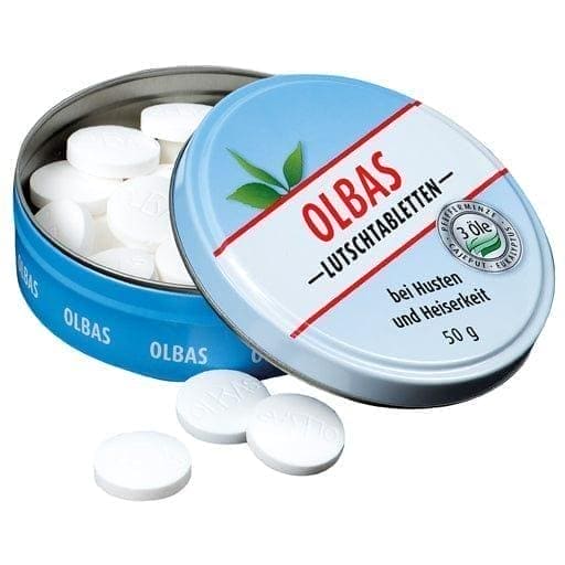 OLBAS oil lozenges for coughs and hoarseness UK
