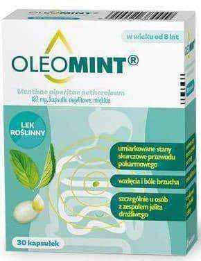 Oleomint 0.182gx 30 capsules UK