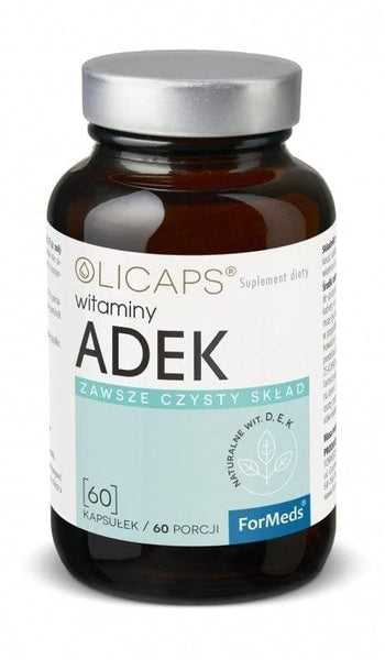 OLICAPS ADEK, vitamin A, natural vitamins D, E, K UK