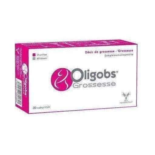 OLIGOBS Pregnancy Grossesse x 30 tablets, mother's vitamins UK