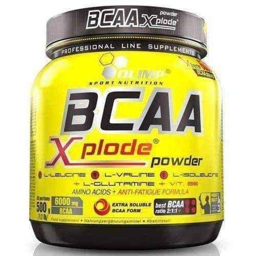 OLIMP BCAA Xplode powder lemon 500g, bcaa supplements, best bcaa UK