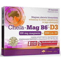 OLIMP Chela-Mag B6 + D3 x 30 tablets UK