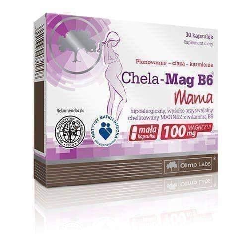OLIMP Chela-Mag B6 Mama, magnesium and vitamin B6 UK