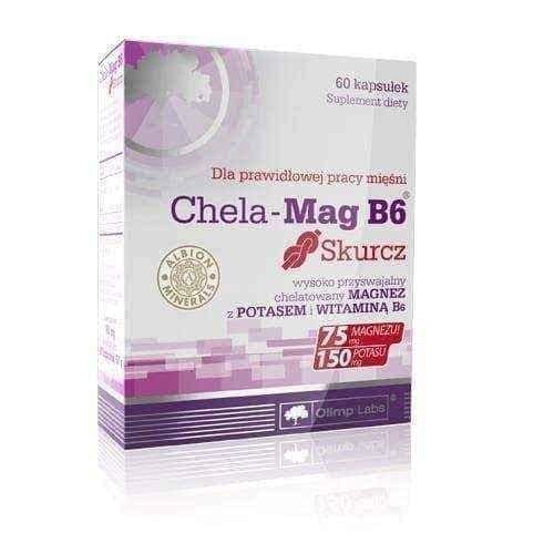 OLIMP Chela-Mag B6 shrinkage x 60 capsules UK