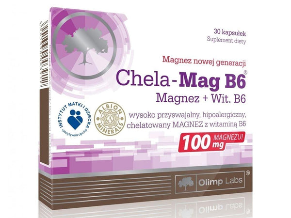 OLIMP Chela-Mag B6 x 30 capsules UK