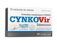 Olimp Cynkovir Immuno x 30 lozenges UK