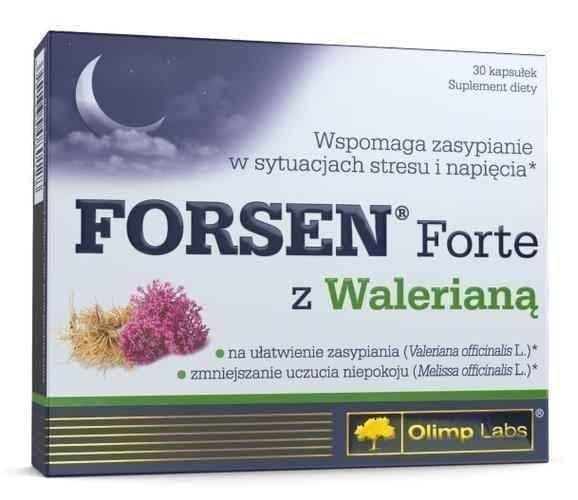 Olimp Forsen Forte with valerian x 30 capsules UK
