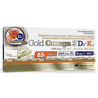 OLIMP Gold Omega 3 D3 + K2 x 30 capsules UK