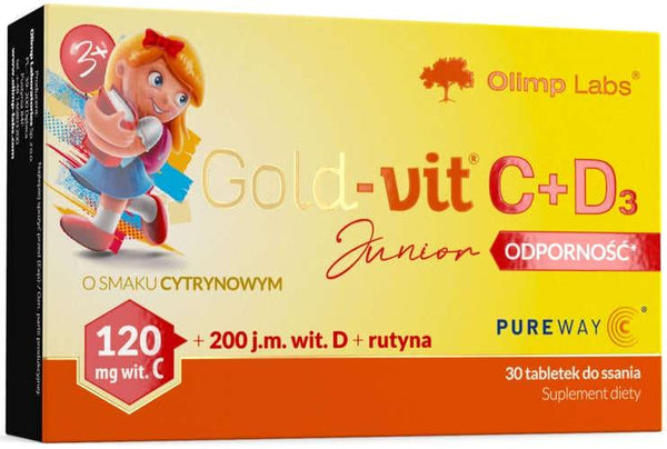 Olimp Gold-Vit C+D3 Junior UK