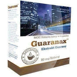 OLIMP Guaranax x 60 capsules, guarana, psychophysical reduces appetite UK
