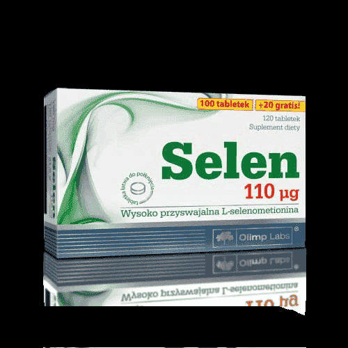 Olimp Selenium 110mcg x 120 tablets improves the condition of hair and nails UK