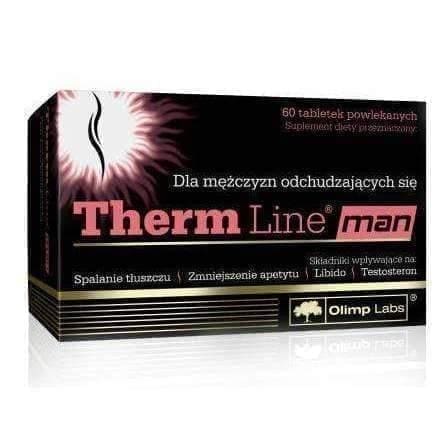 OLIMP Therm Line Man x 60 tablets reduce excess body fat UK