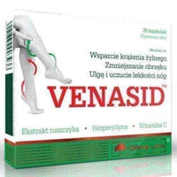 OLIMP Venasid x 30 capsules, tired legs, leg cramps UK