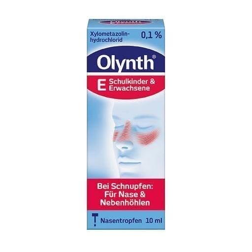OLYNTH 0.1% saline nasal spray for adults, xylometazoline hydrochloride UK