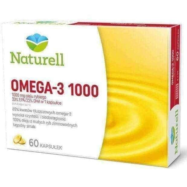 Omega-3 1000 mg x 60 capsules UK