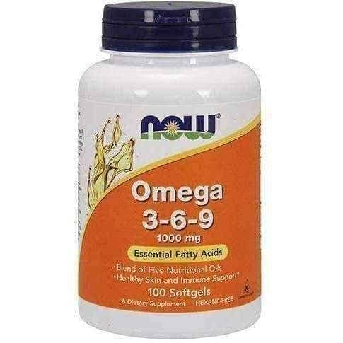 Omega 3-6-9 x 100 softgels capsules UK