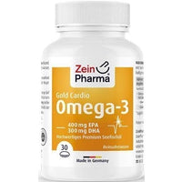 OMEGA-3 Gold Heart DHA 300mg EPA 400mg Softgel capsules 30 pc UK