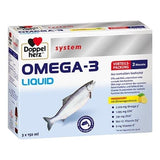 Omega-3 Liquid system, vitamins E and D UK