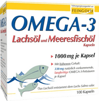 OMEGA-3 SALMON OIL and sea fish oil capsules UK