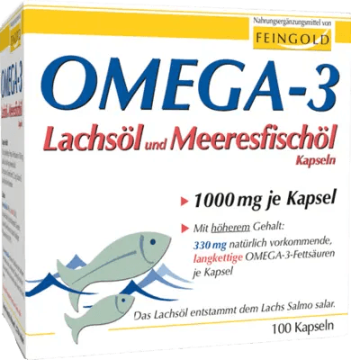 OMEGA-3 SALMON OIL and sea fish oil capsules UK