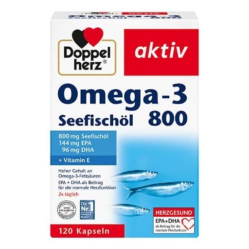 Omega-3 sea fish oil 800 active capsules UK