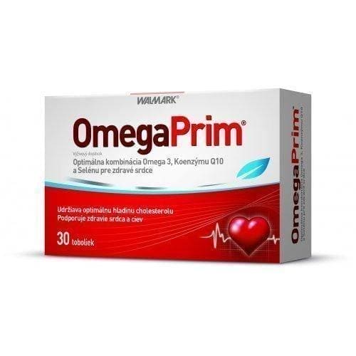 OMEGA PRIM keeps the heart strong 30 capsules, OMEGAPRIM UK