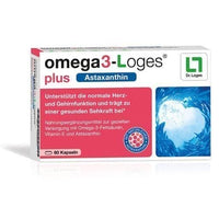 OMEGA3-Loges plus astaxanthin capsules UK