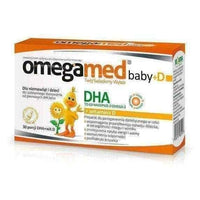 Omegamed BABY D + DHA x 30 capsules twist-off UK