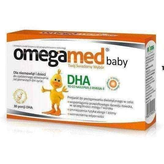 Omegamed BABY x 30 capsules twist-off, vitamin D3 UK