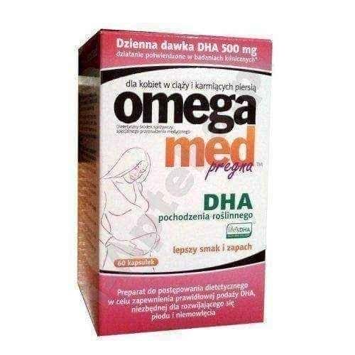 Omegamed Pregna x 30 capsules, for pregnant and breastfeeding women UK
