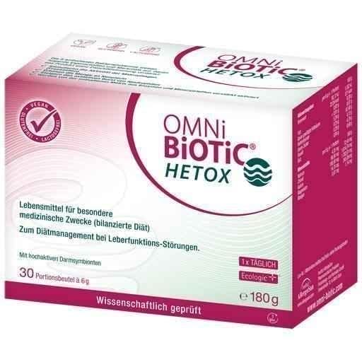 OMNI BiOTiC Hetox pouch 30X6 g microbiome and liver function UK
