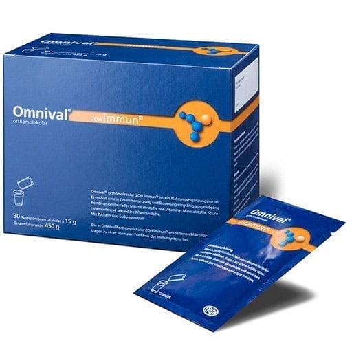 OMNIVAL orthomolecular 2OH, immune 30 daily portions granules UK