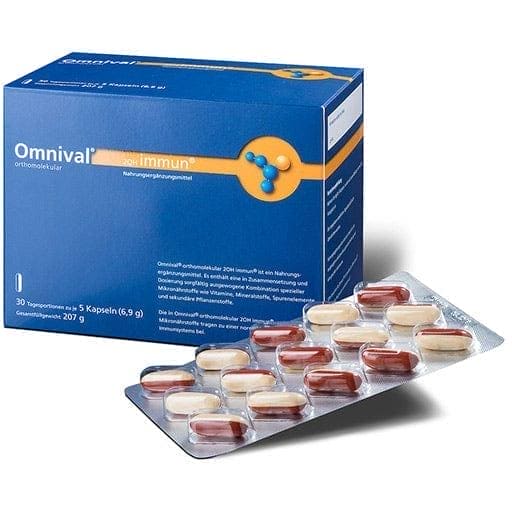 OMNIVAL orthomolekular 2OH immune 30 TP capsules UK