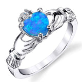 Opal engagement ring UK