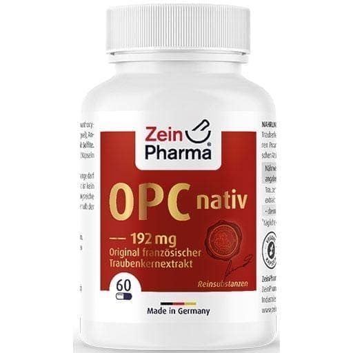 OPC NATIV capsules 192 mg pure OPC 60 pcs UK