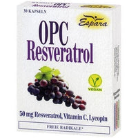 OPC RESVERATROL Capsules, vitamin C, procyanidins, resveratrol, lycopene UK