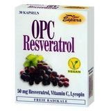 OPC RESVERATROL Capsules, vitamin C, procyanidins, resveratrol, lycopene UK