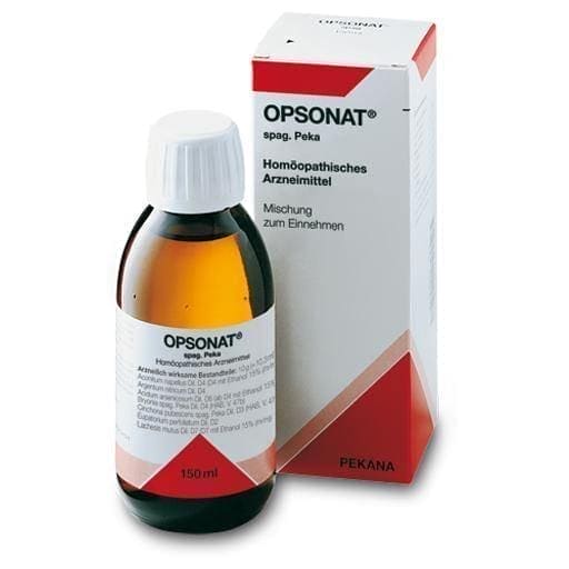 OPSONAT drops 60 ml lachesis homeopathic remedy, glechoma hederacea UK