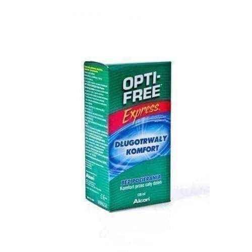OPTI-FREE Express Liquid lenses 120ml, clearcare UK