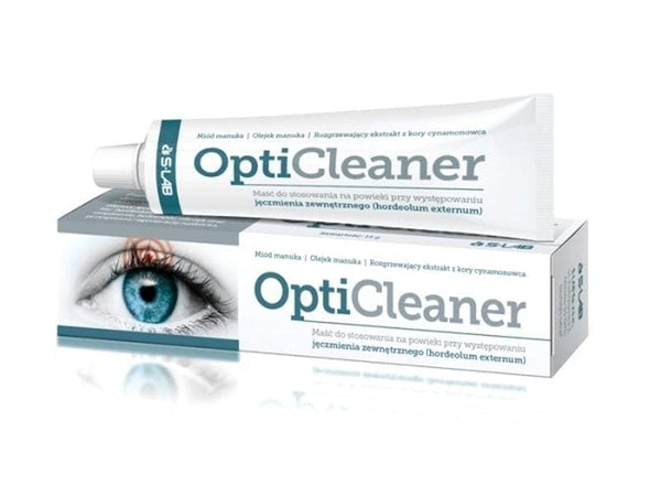 OptiCleaner Ointment for barley and chalazion, itchy eyes UK