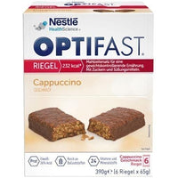 OPTIFAST Cappuccino Bar 6X65 g weight loss meal replacement UK